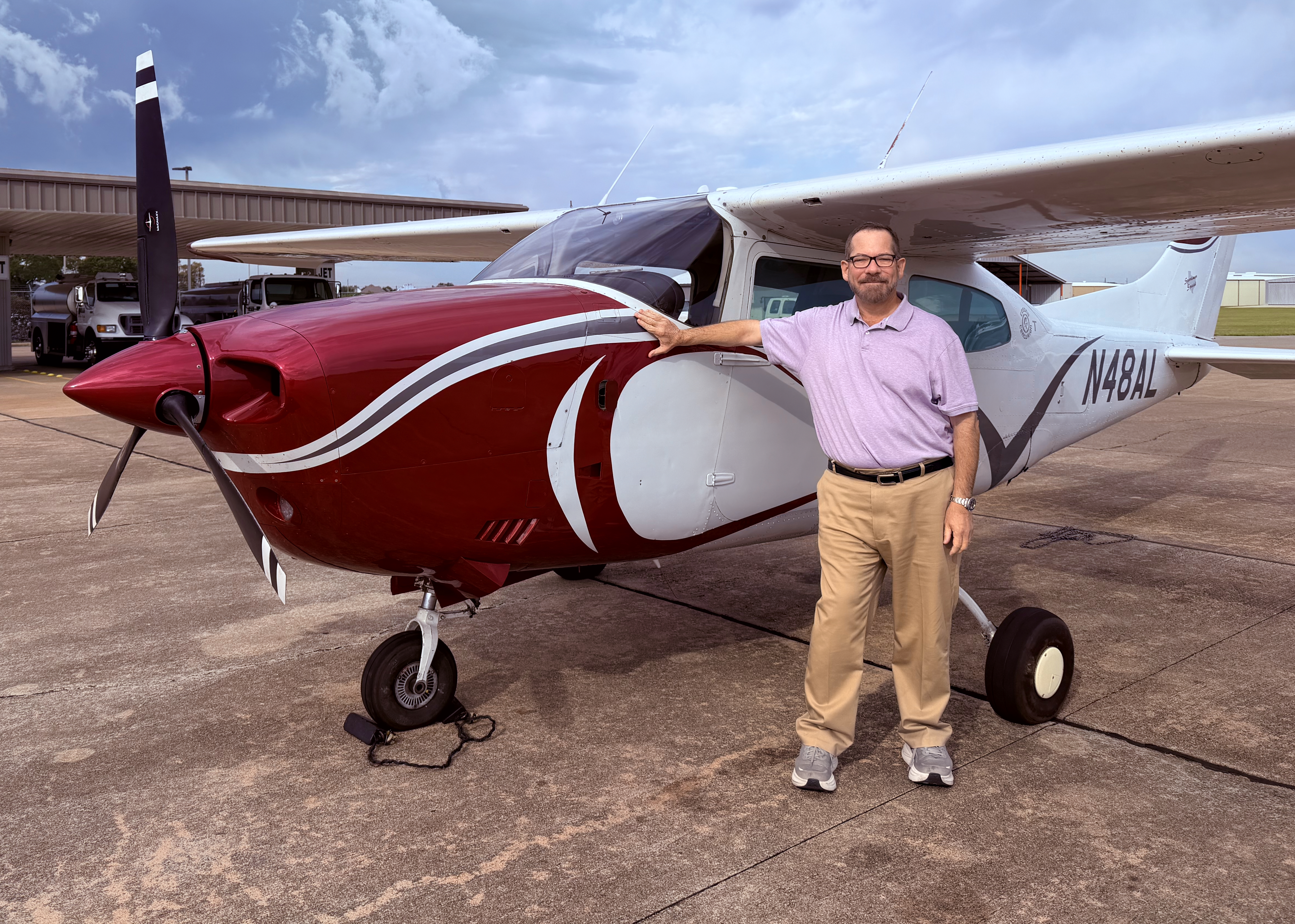 Scott with Cessna 210
